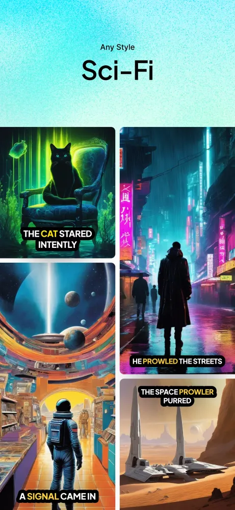 Hypernatural: AI Video Stories Screenshots