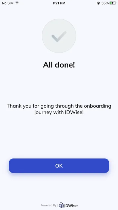 ภาพหน้าจอของ IDWise Verify