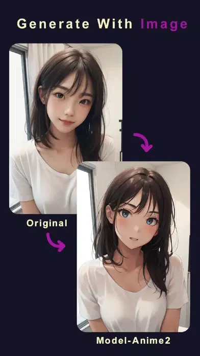 Captures d'écran de AI Image Generator