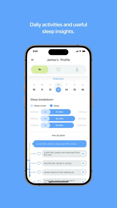 InstaBaby: Smart Baby Monitor应用截图