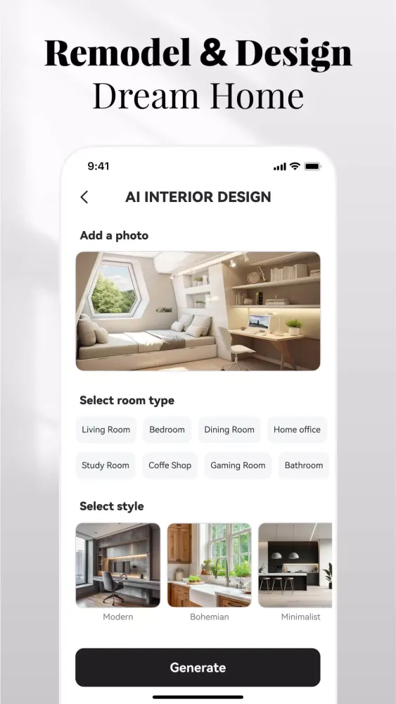 AI Home Design: Interior DecAI स्क्रीनशॉट