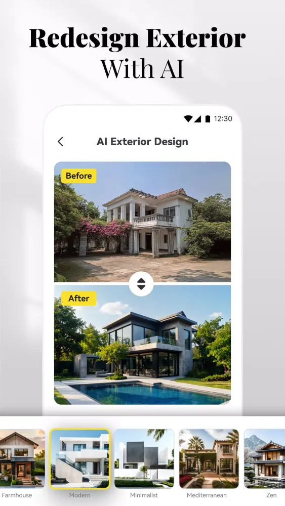 AI Home Design: Interior DecAI स्क्रीनशॉट