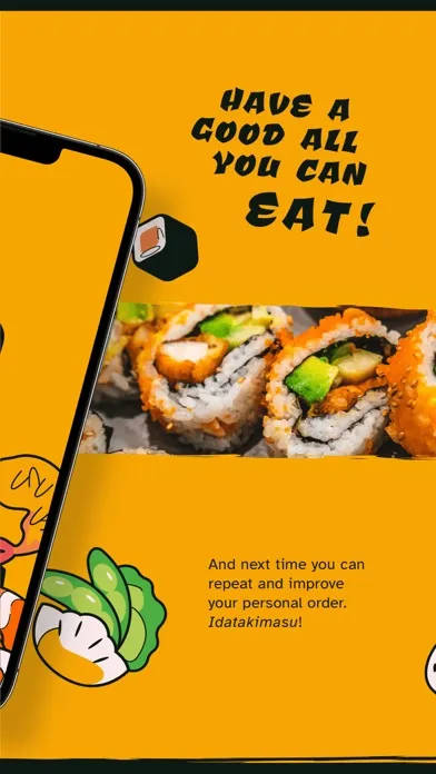 Capturas de tela do Sushi Note