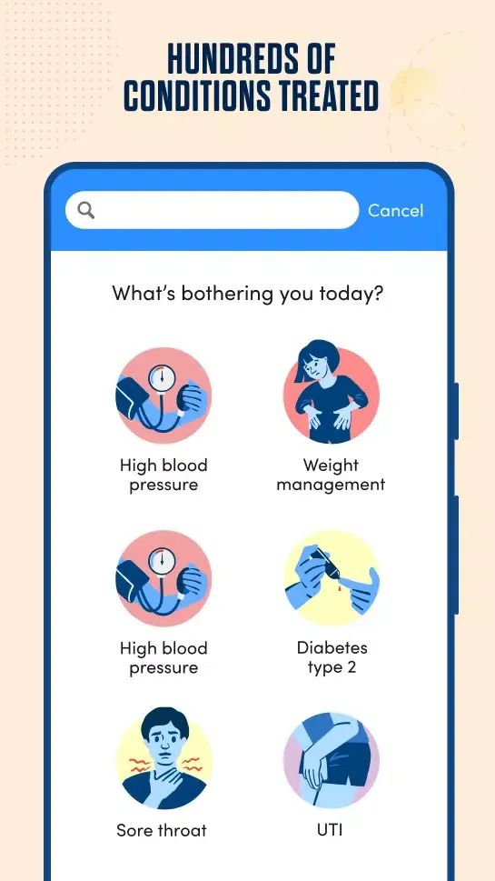 ภาพหน้าจอของ K Health