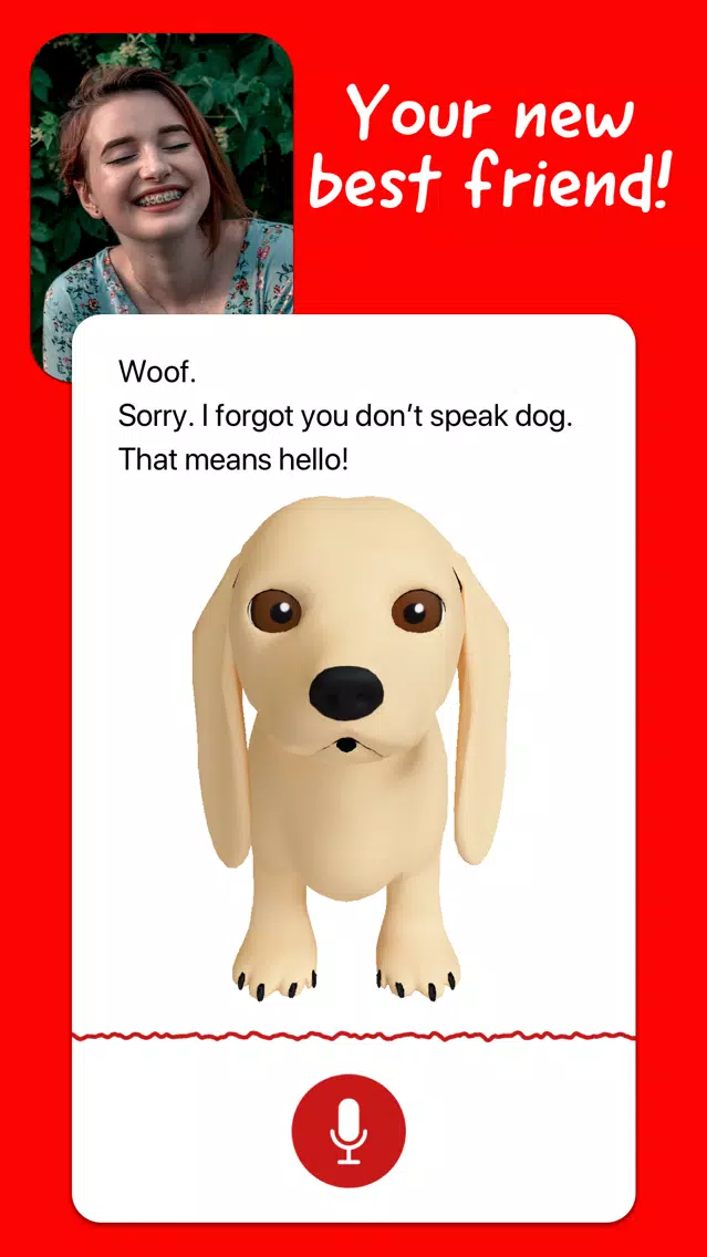 Talking Dog, the savage AI pet スクリーンショット