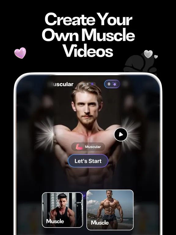 تصاویر AI Kiss: Hug Kiss Video Maker iPad 