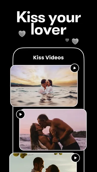 تصاویر AI Kiss: Hug Kiss Video Maker