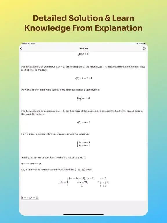 Learnio - AI Homework Helper iPad  スクリーンショット