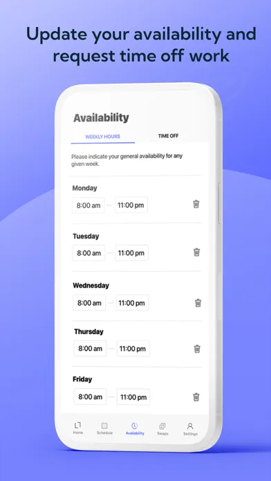 Lineup Employees应用截图