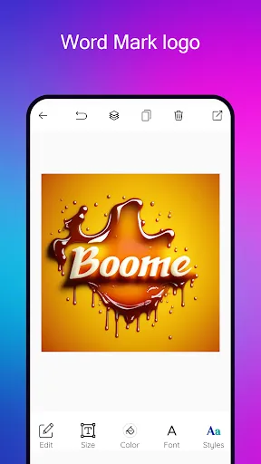 Ảnh chụp màn hình của Logo maker AI Logo generator