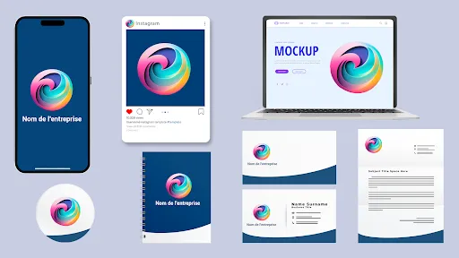 Ảnh chụp màn hình của Logo maker AI Logo generator