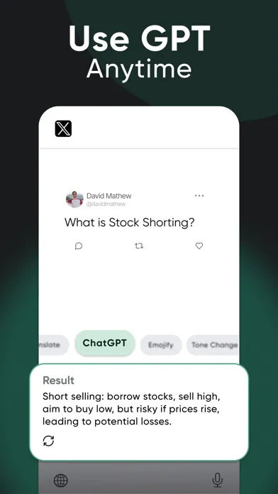 Screenshot di FasType - AI Writing Keyboard