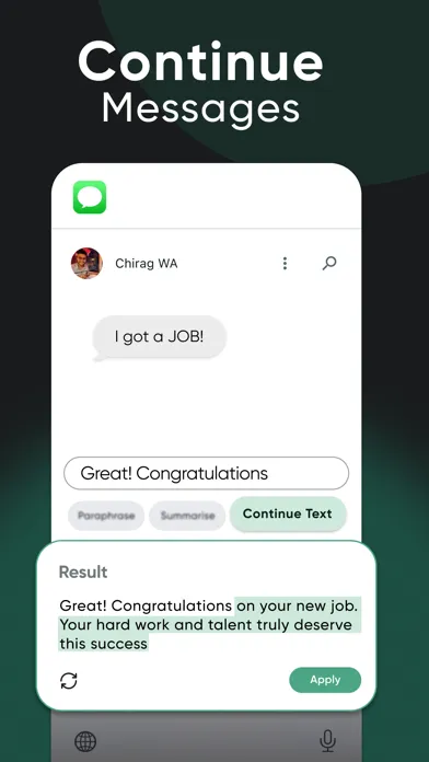Screenshot di FasType - AI Writing Keyboard