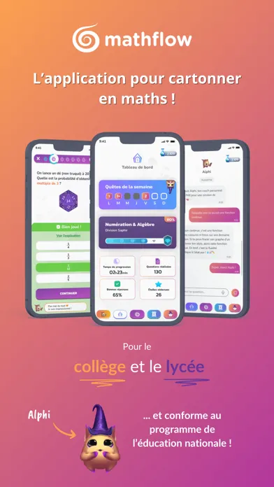 Mathflow AI : Cours de Maths应用截图