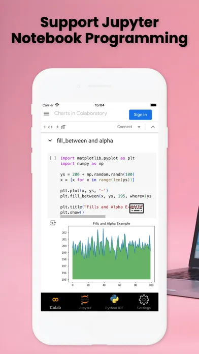 Tangkapan skrin Python3App - Python Coding IDE
