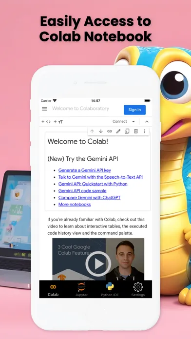 Tangkapan skrin Python3App - Python Coding IDE