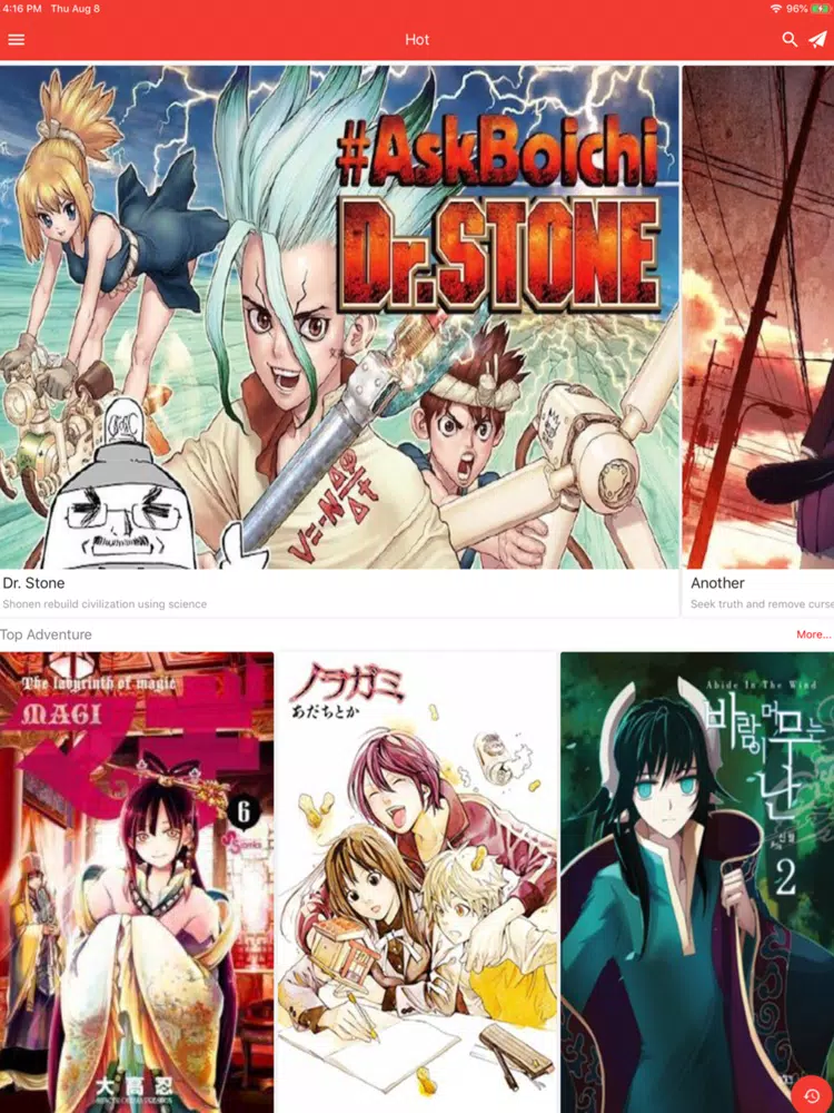 Manga Life iPad  স্ক্রিনশট