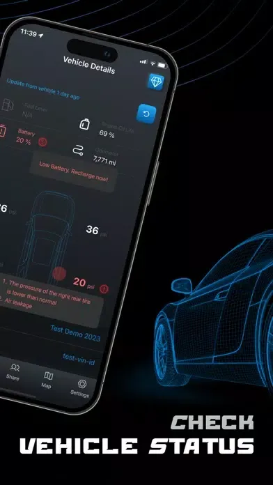 Smart Car Key Connected Ekran Görüntüleri