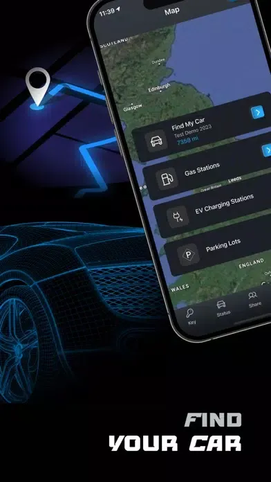 Smart Car Key Connected Ekran Görüntüleri