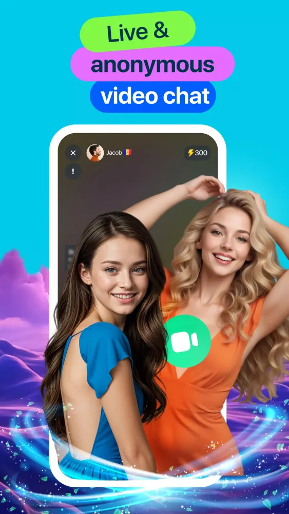 Fun Random Video Chat - Mira Screenshots