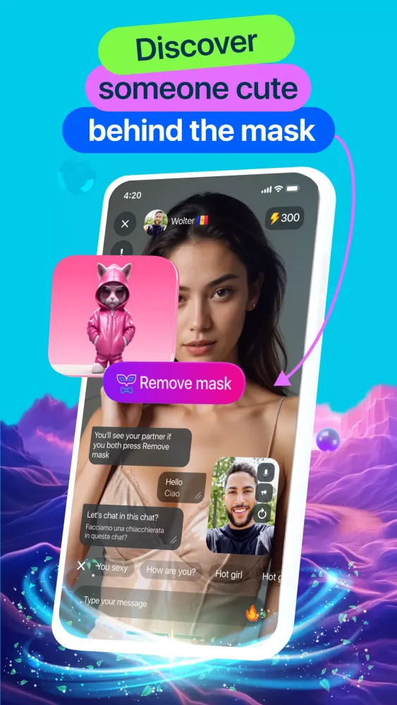 Fun Random Video Chat - Mira Screenshots