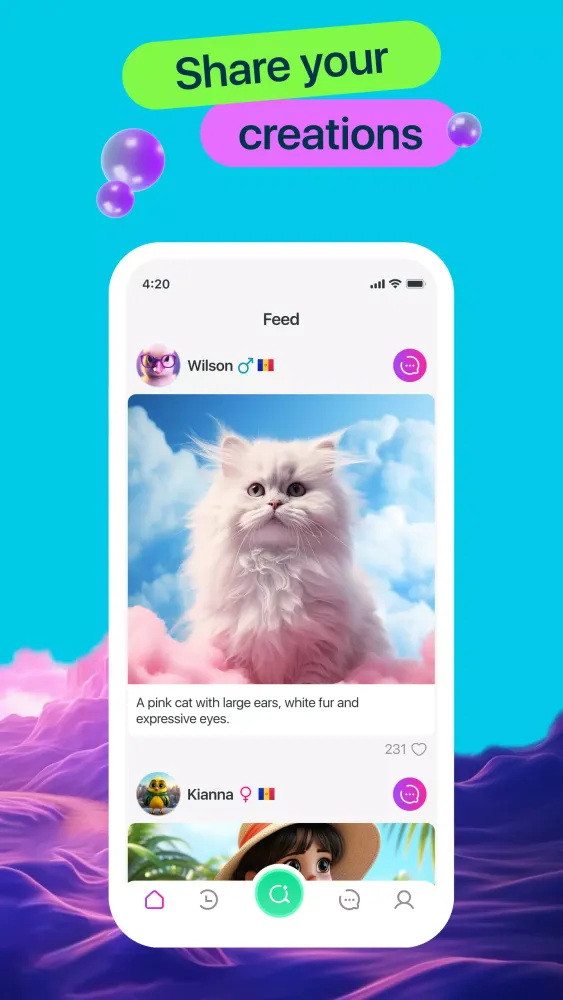 Fun Random Video Chat - Mira Screenshots