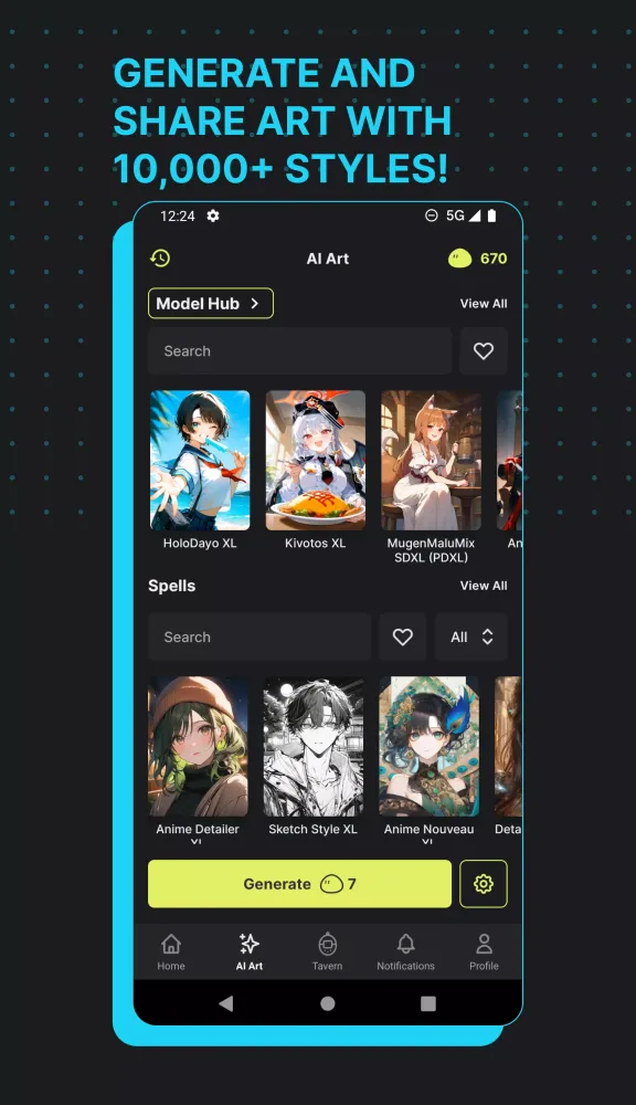 Moescape - AI Character Chat应用截图