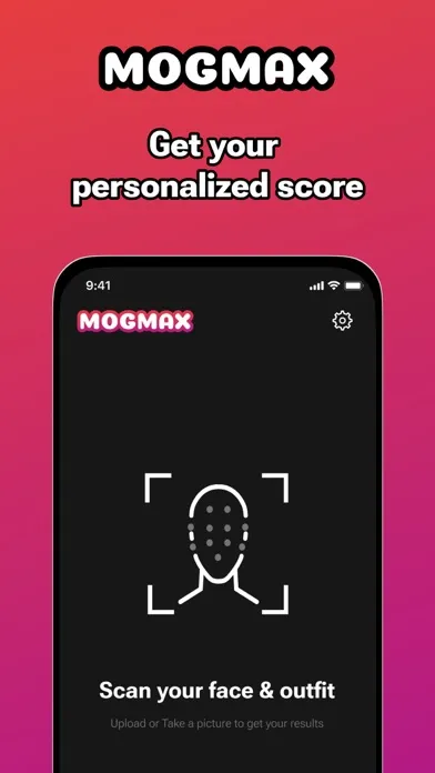 Capturas de tela do MogMax AI - Get Your Score
