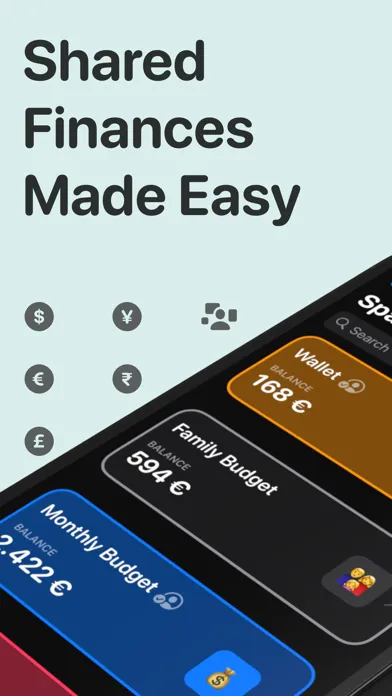 Expense Tracker Money Spaces Screenshots