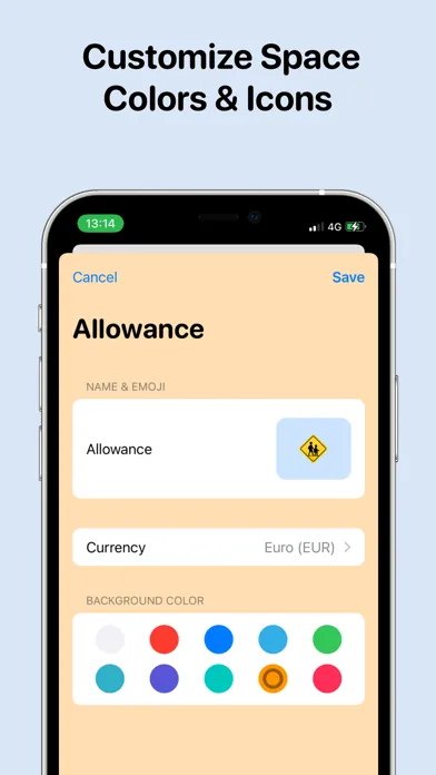 Expense Tracker Money Spaces Screenshots