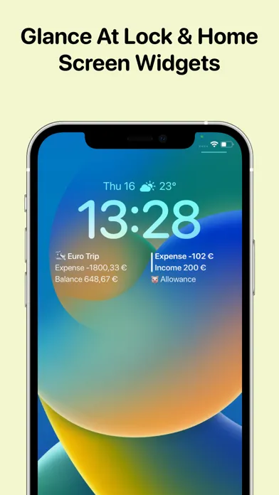 Expense Tracker Money Spaces Screenshots