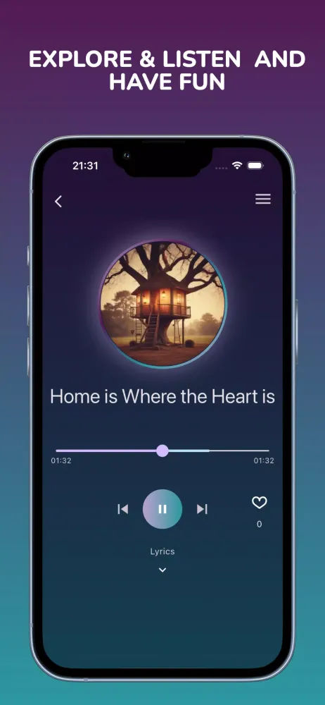 Capturas de tela do MusicTune AI