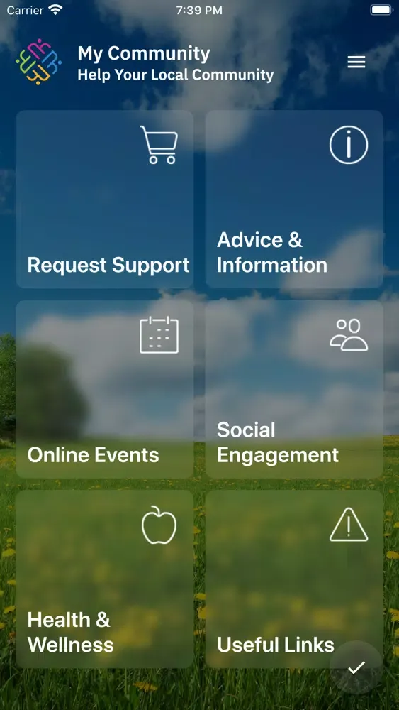 My Community Member App سکرین شاٹس