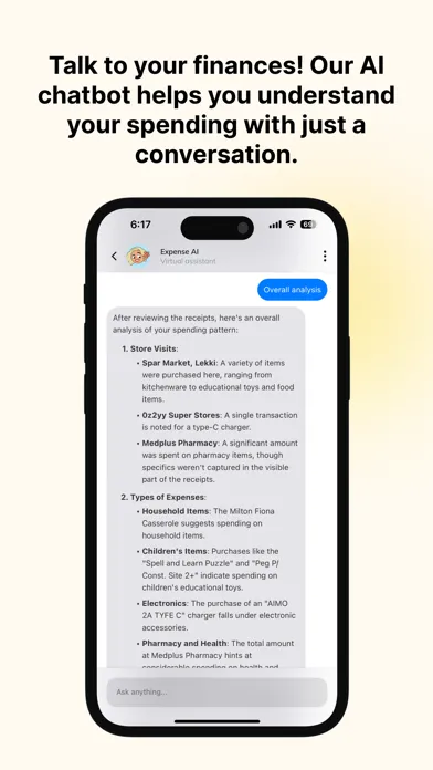 Screenshot di Expense AI - Expense Tracker