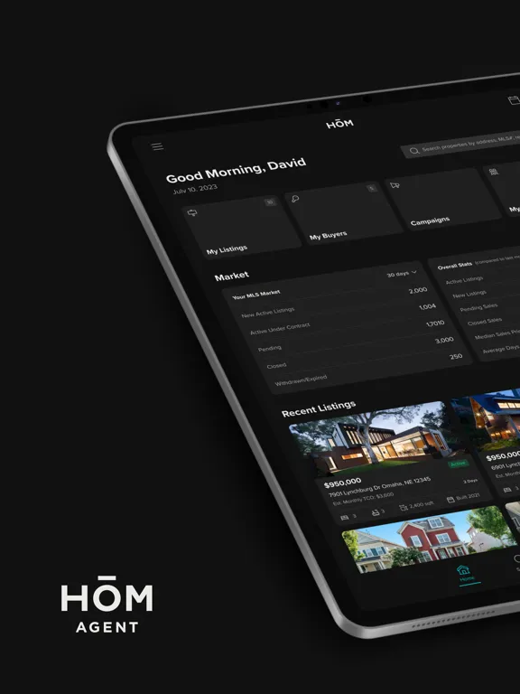 HOM Pro iPad 应用截图
