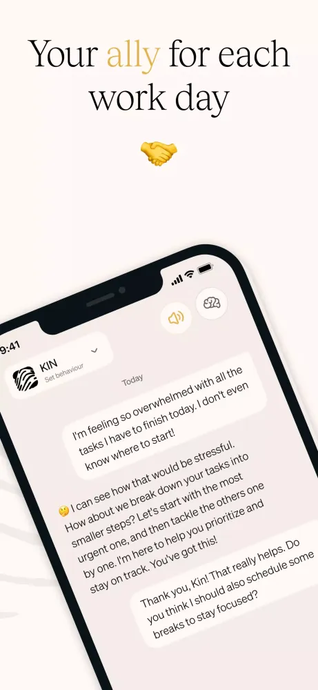 تصاویر Kin, Your Personal AI Coach