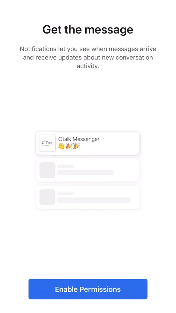 Otalk Chat应用截图