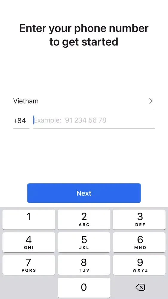 Otalk Chat应用截图