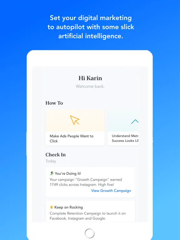 Otis AI: Market Your Business iPad  スクリーンショット