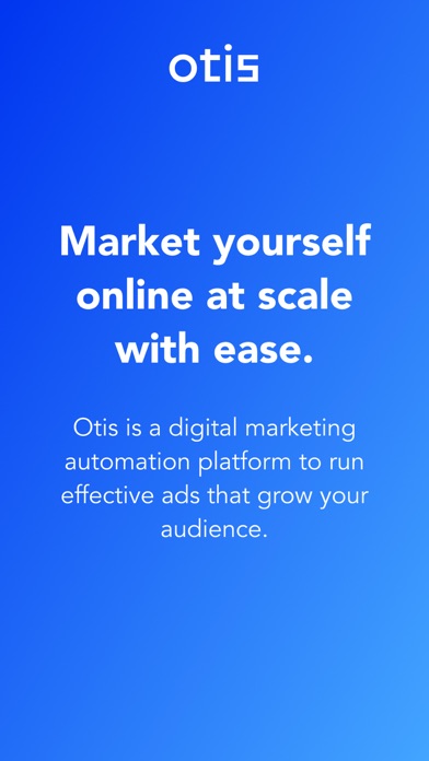 Screenshot di Otis AI: Market Your Business