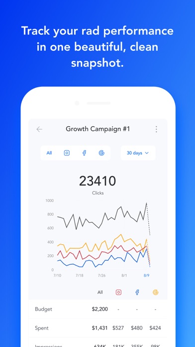 Screenshot di Otis AI: Market Your Business