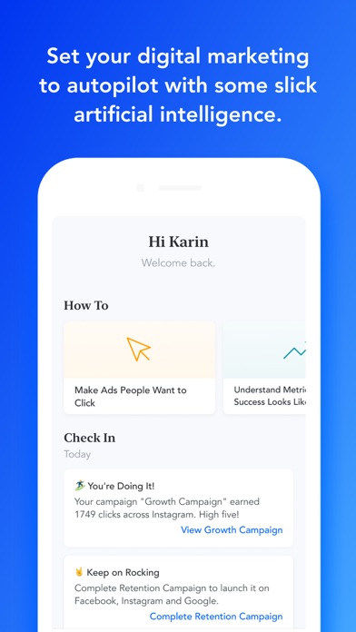 Screenshot di Otis AI: Market Your Business