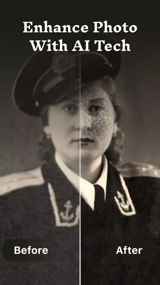 AI Restore old photo quality Screenshots