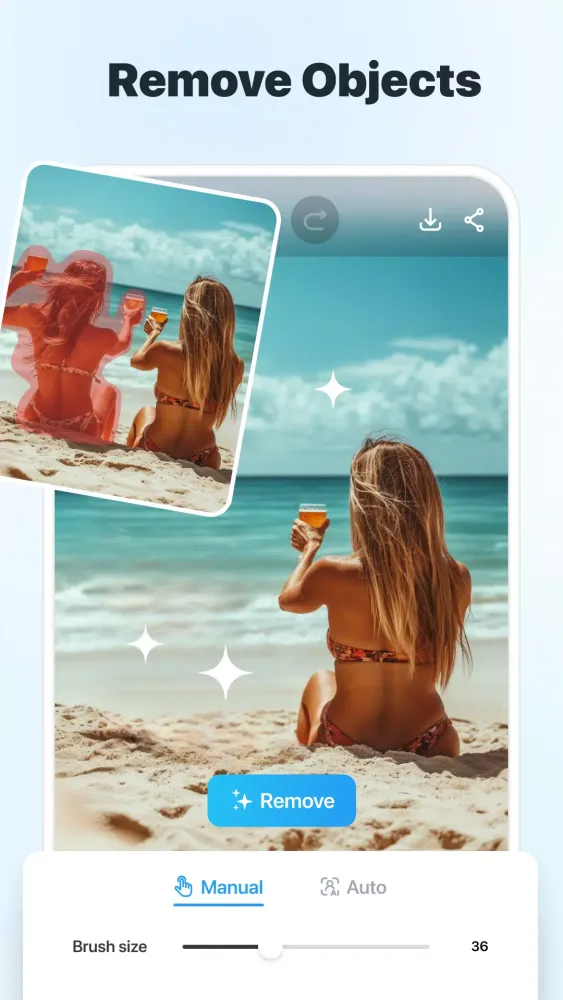 Remove Object: AI Photo Editor Screenshots