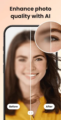 Capturas de pantalla de UpFoto - AI Photo Enhancer
