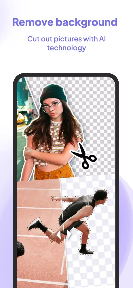Capturas de tela do Rosie: AI Art Photo Editor