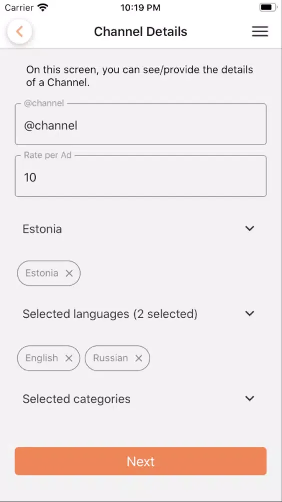 Telegram Ads Ekran Görüntüleri