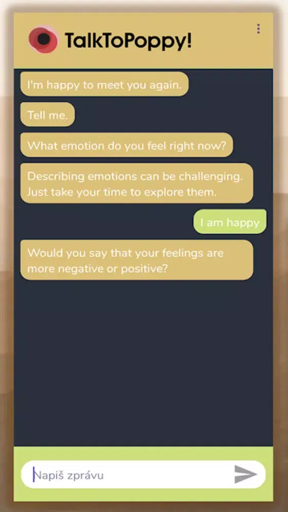 Talk to Poppy! Screenshots