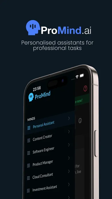 ProMind - AI assistants 2024 سکرین شاٹس