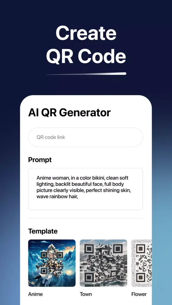 AI Art QR Code Generator Screenshots